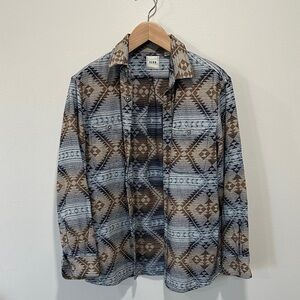 Men's ROWM, Southwest Designed, Shirt Jacket, Size Medium